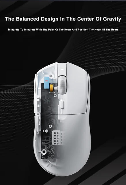 Ajazz AJ139 Pro Black Wireless Type-C+2.4 Mouse – Gamers Lab TH