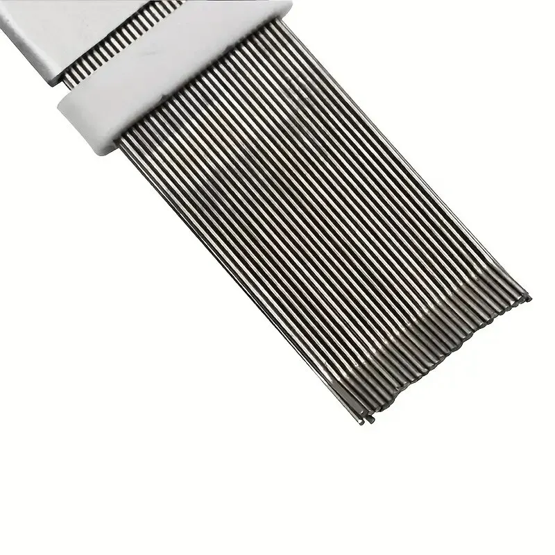 Air Conditioning Fin Cleaning Comb Stainless Steel Brush Fin Straightener