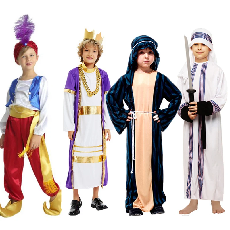

Children Qatar Little Prince The Greek Zeus Gods Cosplay Costume Fashion Prince Dubai United Arab Emirates Performs Costume Arab