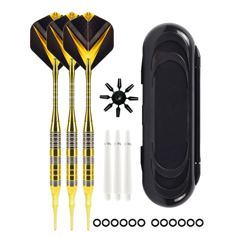 

3 Pack Soft Tip Darts 21g Soft Darts Set with Darts Flight Aluminum Shafts Kits