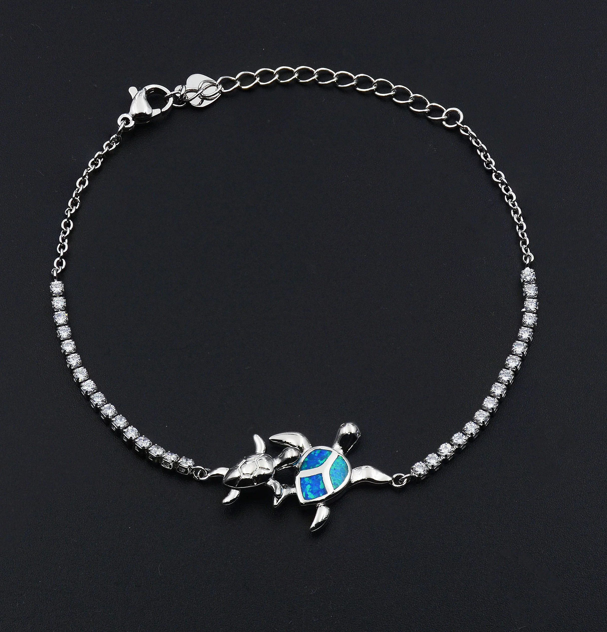 Anklet Bracelet Beach Jewelry Charm New Jewelry Blue Charm