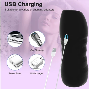 Automatic Male Masturbator Cup Sex Machines Real Vagina Pussy Blowjob Pocket Mastubation Adult Goods Toys for Male Masturbator 3