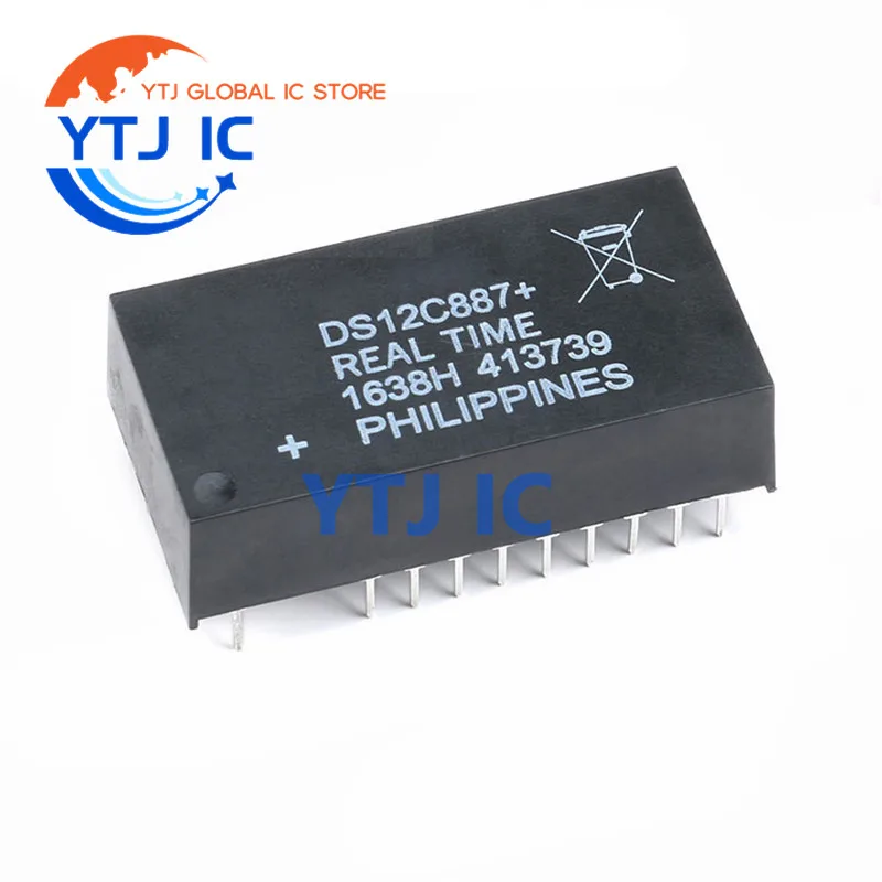 DS12887A DIP-19 Echtzeituhr-Chip – 1 Stück, RTC  Produktbild-Vorschau 2