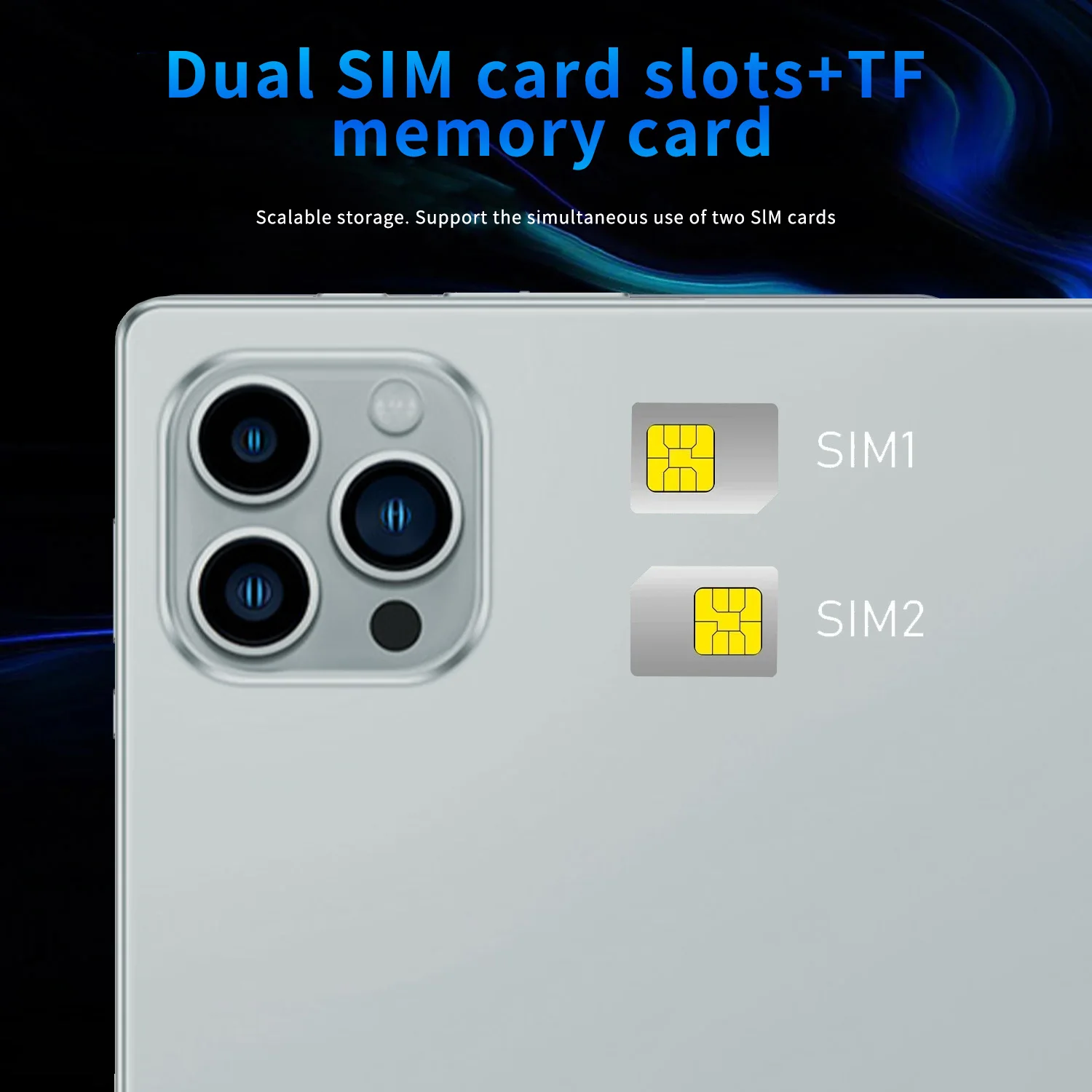 Best Selling Android 10.1-inch Tablet Octa core Dual Cameras Dual SIM 4GB RAM 64GB ROM 5000 Battery Calling Tablet WIFI 6
