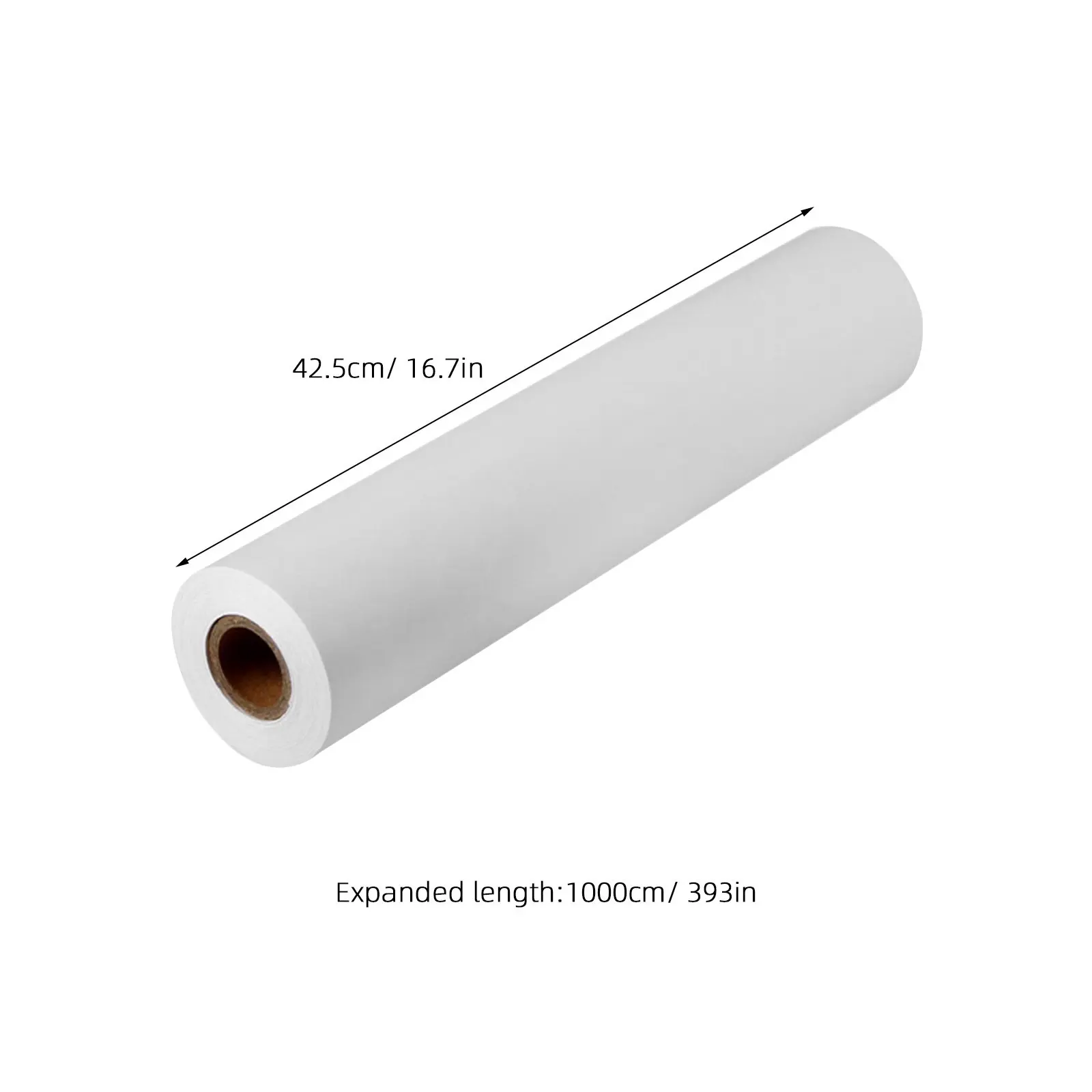 드로잉 종이 롤 흰색 두꺼운 매끄러운 표면 45Cm X 25M 스케치 페인팅 종이 공예 수채화 어린이 미술용