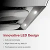Pixie Air UQS3001 30” Stainless Steel Under Cabinet Range Hood, 800 EQUIV. CFM Kitchen Over Stove Exhaust Vent 5