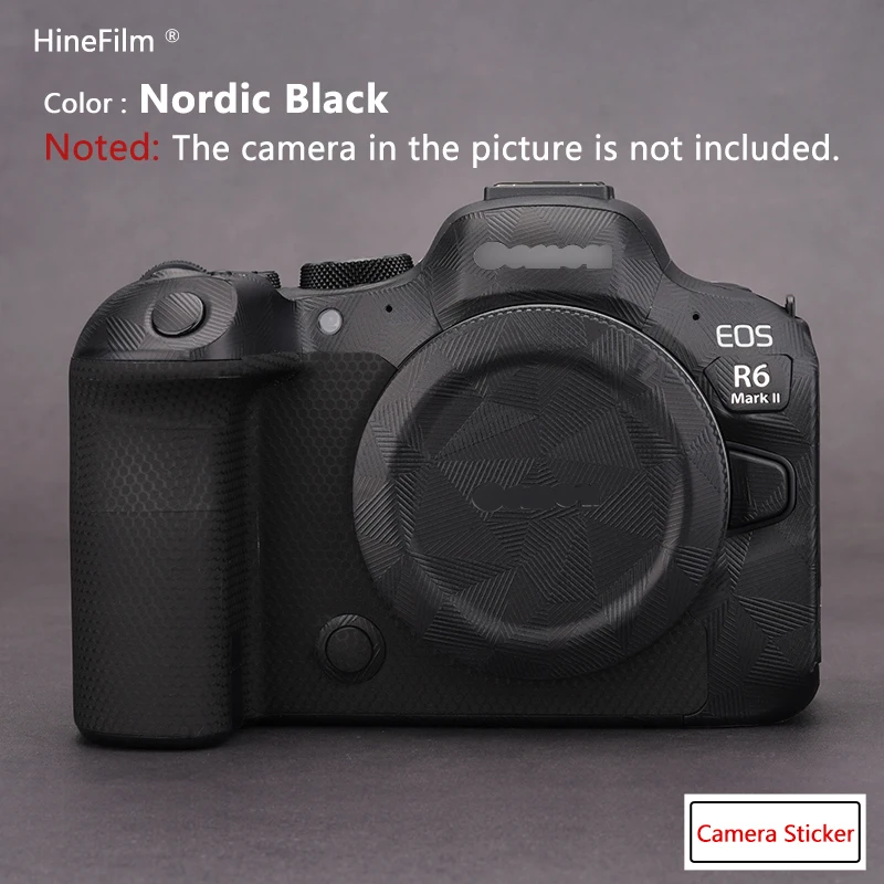 R6 II 카메라 스티커 용 Hinefilm R6M2 데칼 스킨 R6II 랩 커버 Canon EOS R6 Mark II 카메라 스티커 안티 스크래치 랩