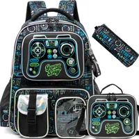 Meetbelify Backpack for Boys Backpacks for Elementary Preschool Students Kids School Cute Backpack with Lunch Box and Penbag 1