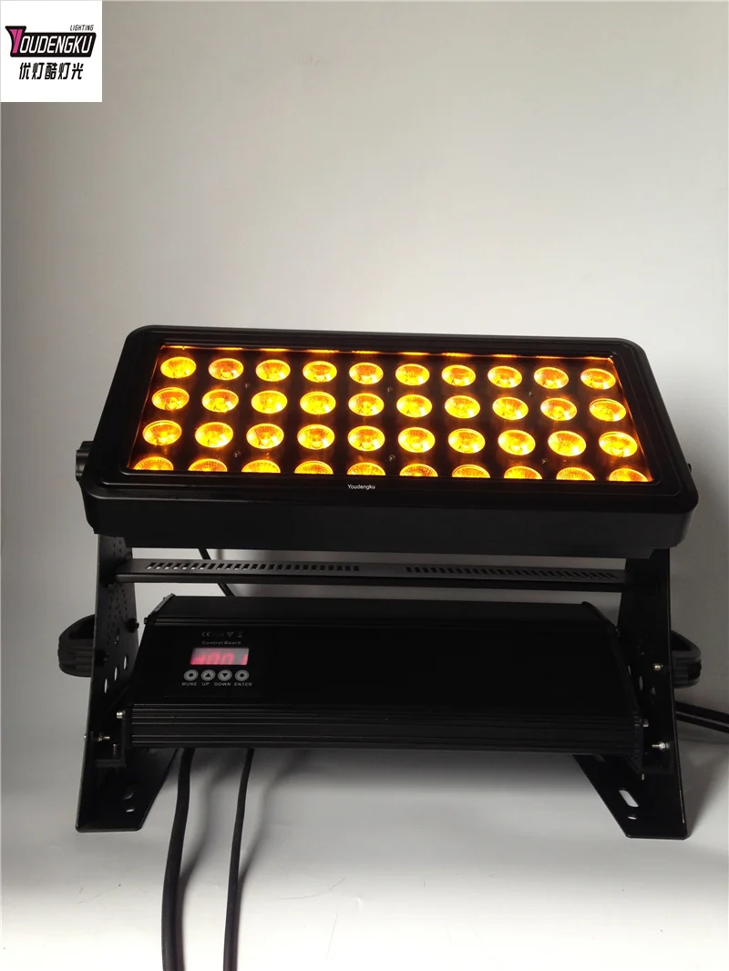 1 piece 40x18w rgbwa uv led city color light outdoor Waterproof IP65 dmx project