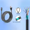 2M/5M/15M Computer Cable High-speed Transmission Network Cable Suitable For Starlink Mini CAT6 1200Mbps Short Circuit Protection 4