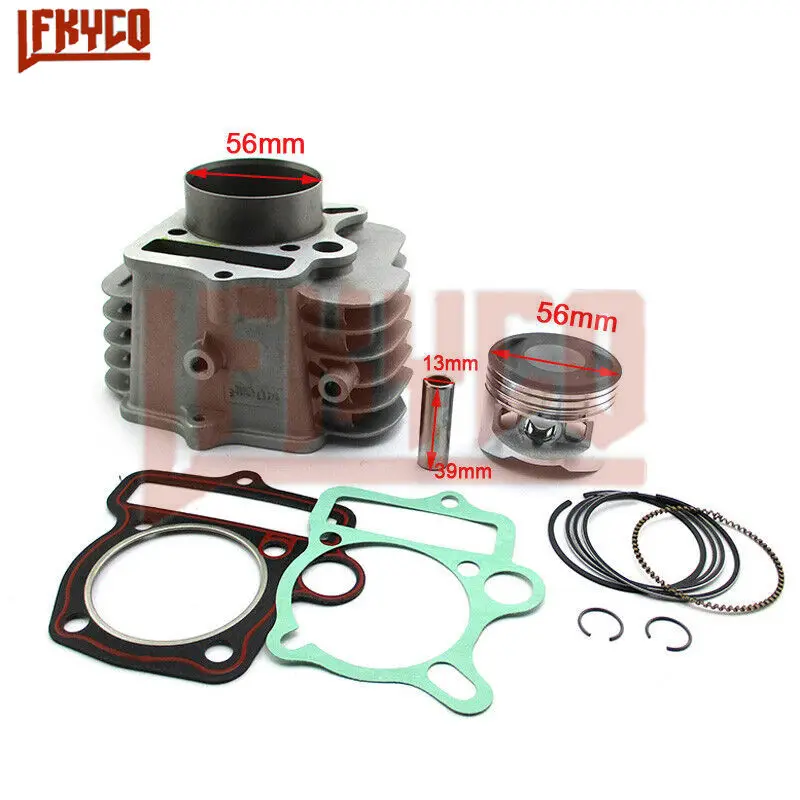 Guarnizione Testa Cilindro In Acciaio 56mm Per Motore YinXiang YX 140cc 1P56FMJ - Per Moto, ATV, Quad