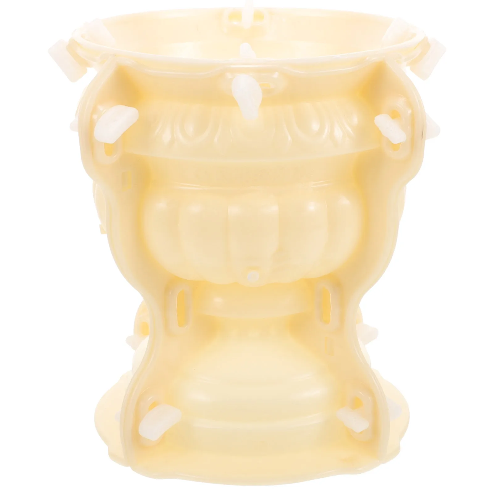 

Planter Mold Flower Pot Making Mold DIY Handcraft Mold European Style Flowerpot Making Mold Large Urn Planter Epoxy Mould Flower