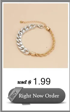 Lacteo Bohemian Colorful Painted Aluminum Chain Charm Bracelet Jewelry For Women Fashion Trendy Cross Chain Bangle Bracelet
