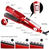 Steam Hair Straightener Professional Salon Ptc Ceramic Anion Tourmaline Instant Heating LED Indicator light Display Flat Iron 3