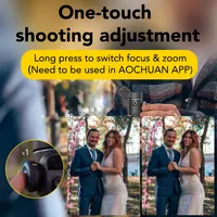AOCHUAN Smart X2 Ai Handheld Gimbal Stabilizer Built in Extension Rod Equipped with LED display Smartphone Gimbal Stabilizer - Image 3
