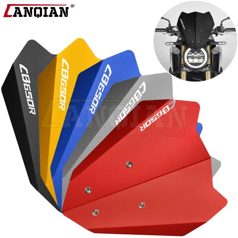 

Аксессуары для мотоциклов, алюминиевый лобовое стекло для HONDA CB650R CB 650 R 650R 2018-2019
