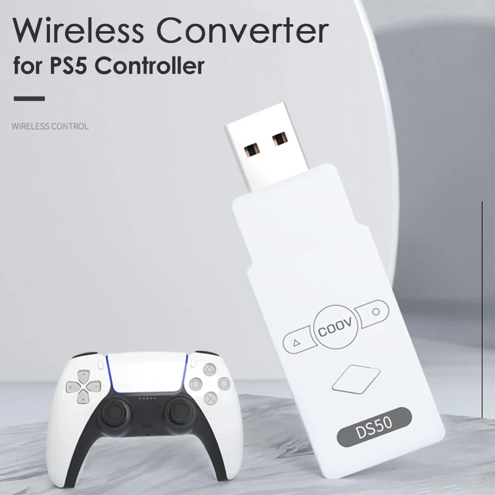 Sony PS5 PS4 PS3 Xbox Nintendo Pro Bluetooth uyumlu oyun denetleyicisi  kablosuz adaptör için DS50 Gamepad dönüştürücü alıcısı _ - AliExpress Mobile