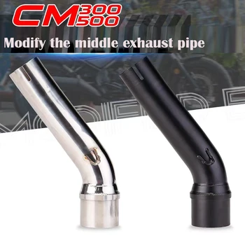 Motorcycle exhaust midsection for the Honda Motorcycle REBEL CM300 CM500 modified midsection exhaust
