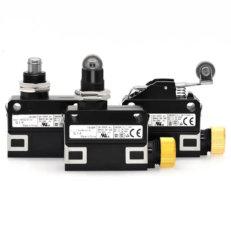 Interruptor de Limite de Viagem Micro Interruptor Sl1-a Sl1-p Sl1-h Sl1-e Sl1-k Sl1-b Sl1-d Sl1-ek Sl1 hk bk dk pk