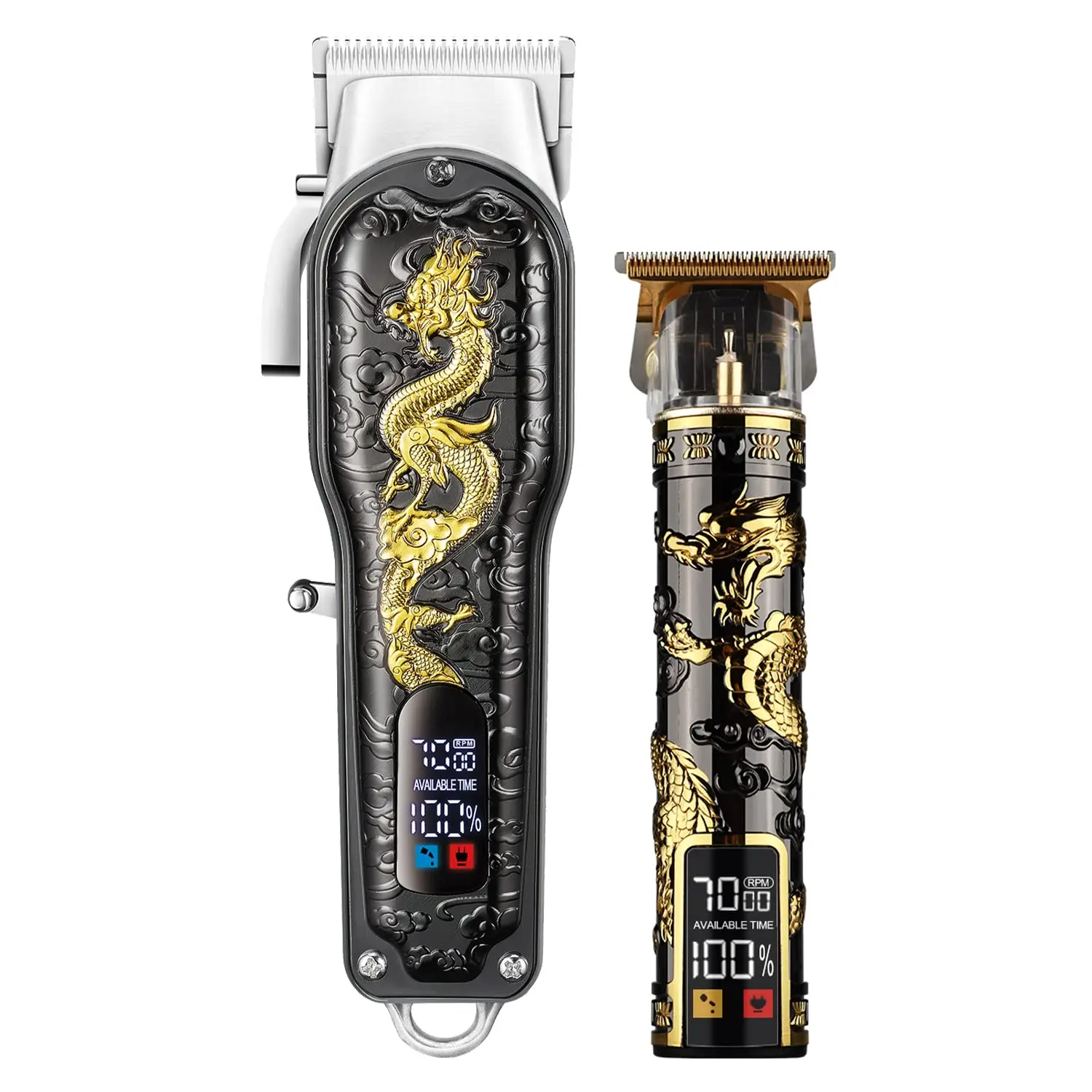 Hair Clipper Electric LCD Hair Trimmer Cordless Shaver Trimmer 0mm Men Barber Cutting Machine for Men Rechargeable USB hair clipper,electric shaver,electric clipper