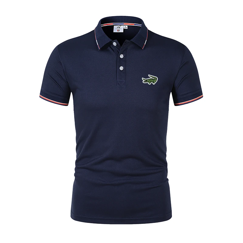 

CARTELO - Men's Embroidered Casual Polo Shirt, High Quality Breathable Clothing, New Summer Collection
