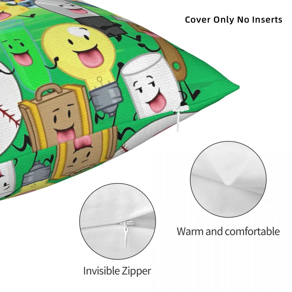 Cuscino Imbottito A Forma Di Personaggio Battle For Dream Island – Morbido In PP Cotone, 13-20 Cm, Decorazione Da Collezione Per Fan