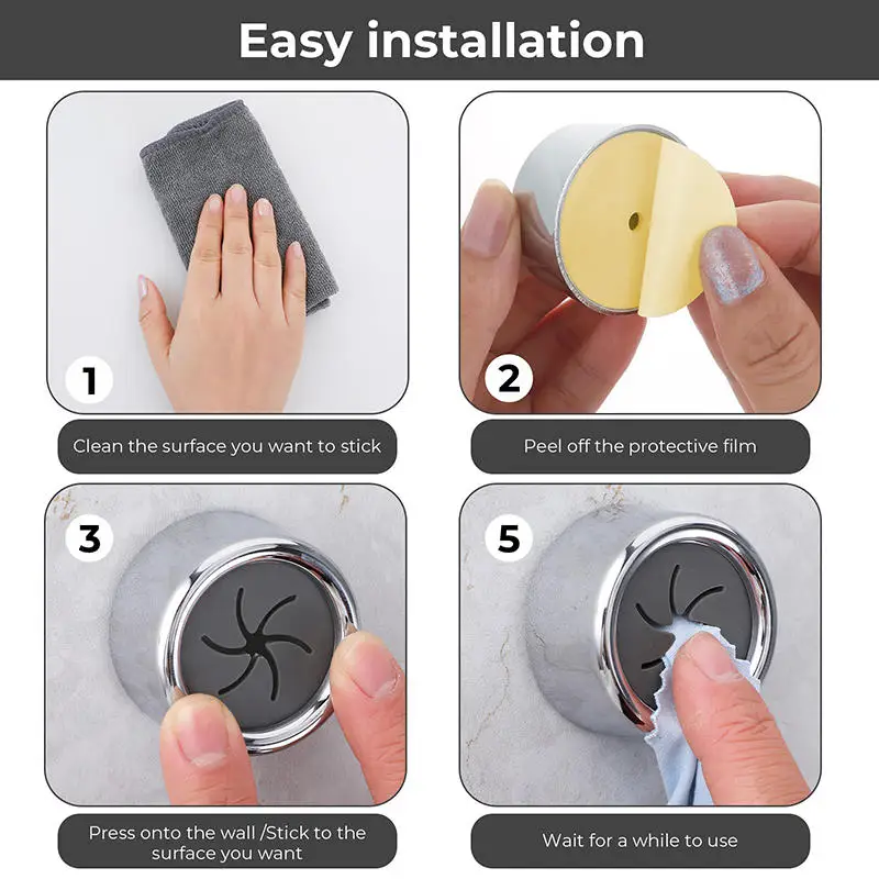 4PCS Non Punching Towel Hook Dishwashing Cloth Storage Racks Dishcloth Holder Kitchen Bathroom Accessories Towel Wall Hanging storage rack towel rack towel holder towel hooks