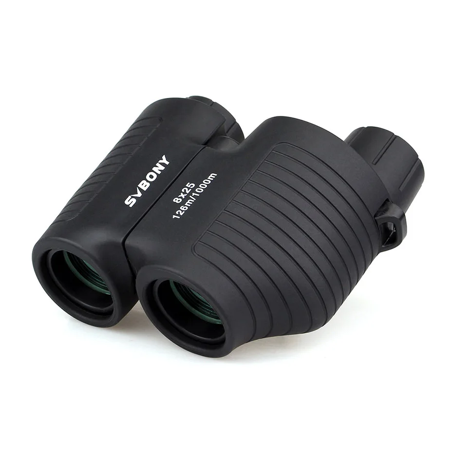 SVBONY 8x25 SV10 Binoculars Compact Fixed Focus Mini Portable Telescope Multi-coated Porro Prism for Outdoor Spoorts Games F9323 5
