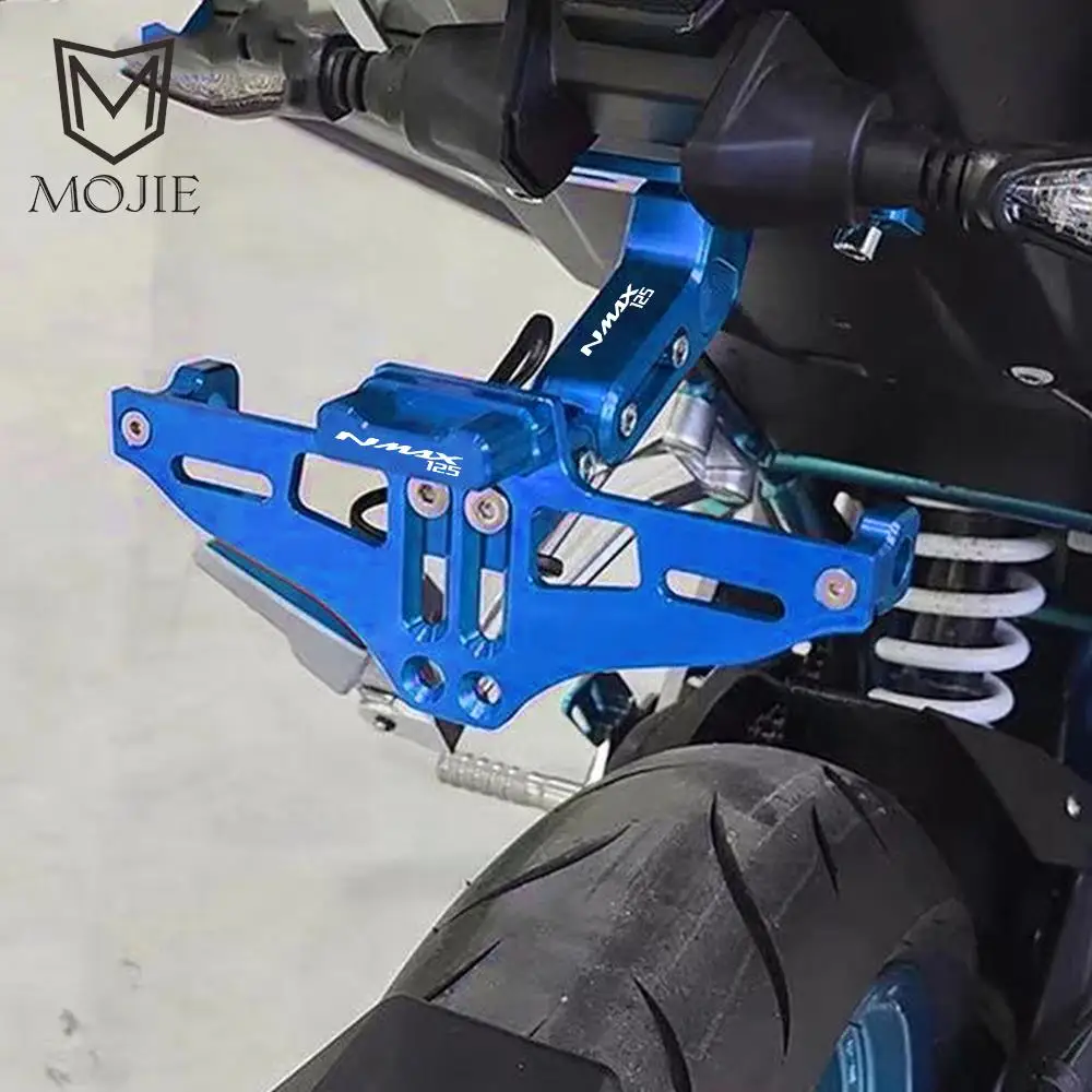 YAMAHA NMAX 125 NMAX125 2015-2019 2020-2023 2022 2021 번호판 홀더 번호판 프레임 브래킷 오토바이 액세서리