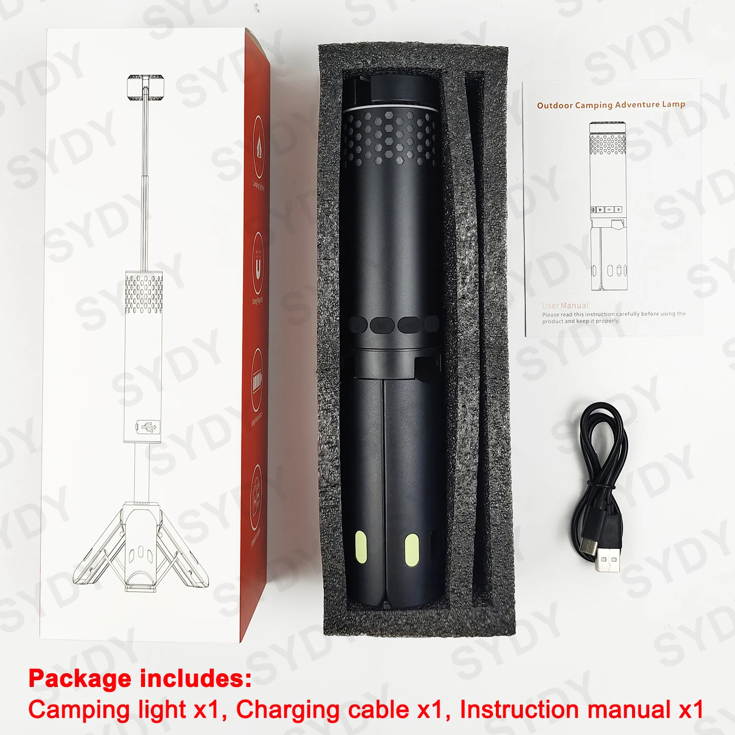 Lepro Lampada LED da Campeggio Ricaricabile, Lanterna da Campeggio Portatile Impermeabile, 4 Modalità Dimmerabili, LED Luce Esterna per Campeggio, Escursionismo, Pesca, Emergenza, Tenda (Pacco da 2