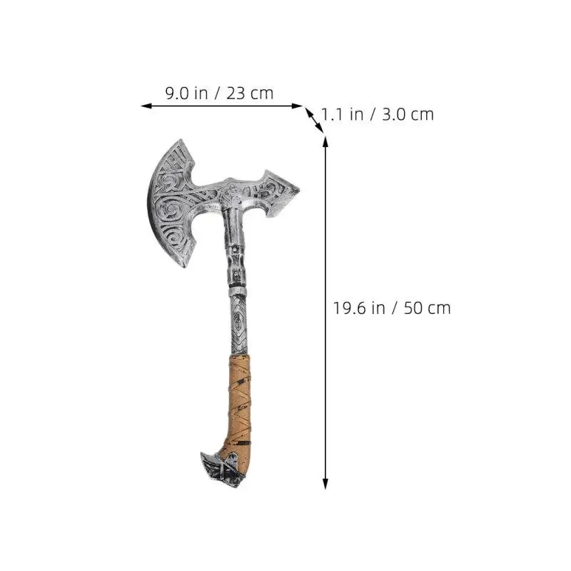 Halloween Fake Axe Prop - Decorative Performance Photo Prop