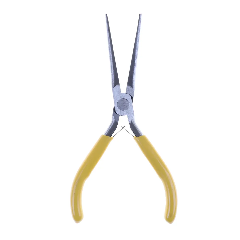 

1PC 5''/125mm Metal Needle Nose Pliers Long Nose Plier Press tool Multi tool Forceps Repair Hand Tools Electrician Repair Tools