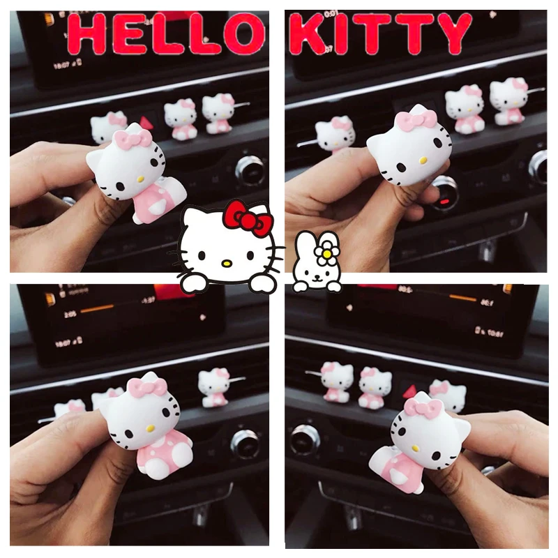 HelloKittyCarAirFreshenerCutekawaiiCarAccessoriesDecoration