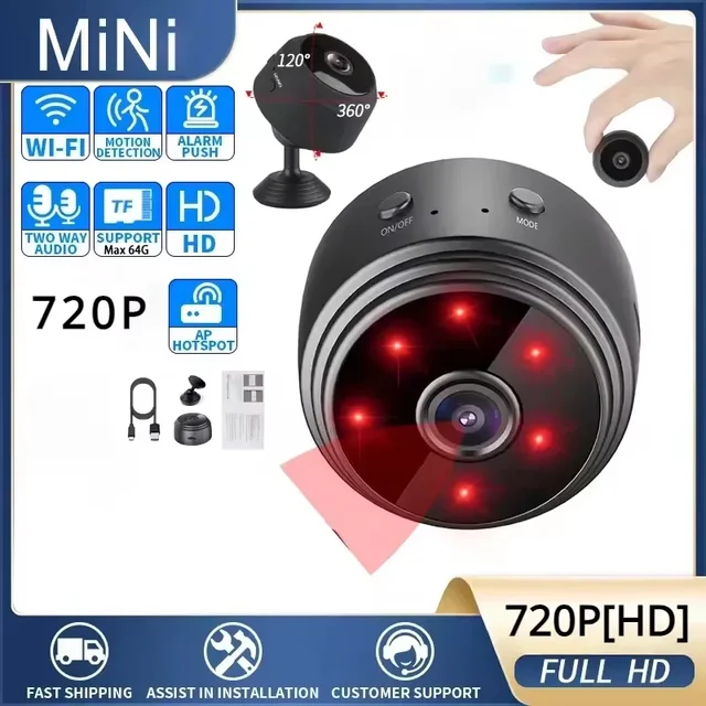 Wireless WiFi Camera A9 Mini Video Recorder Camera Security Monitoring Camera Intelligent Home Security For Infants 1