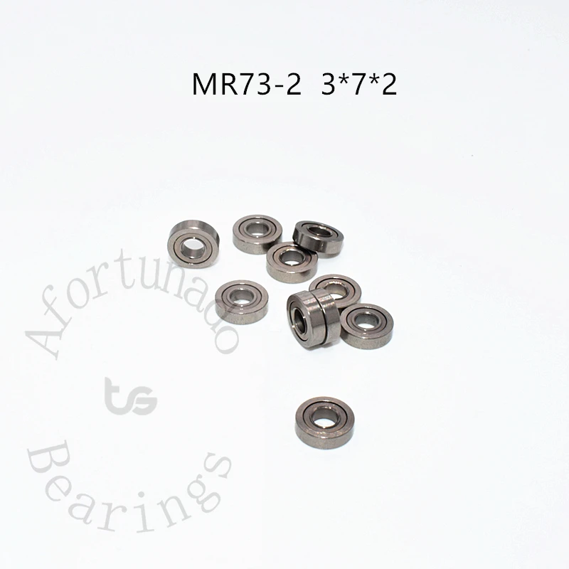 

MR73-2 10 Pieces Miniature Bearing 3*7*2(mm) free shipping chrome steel High speed Mechanical equipment parts