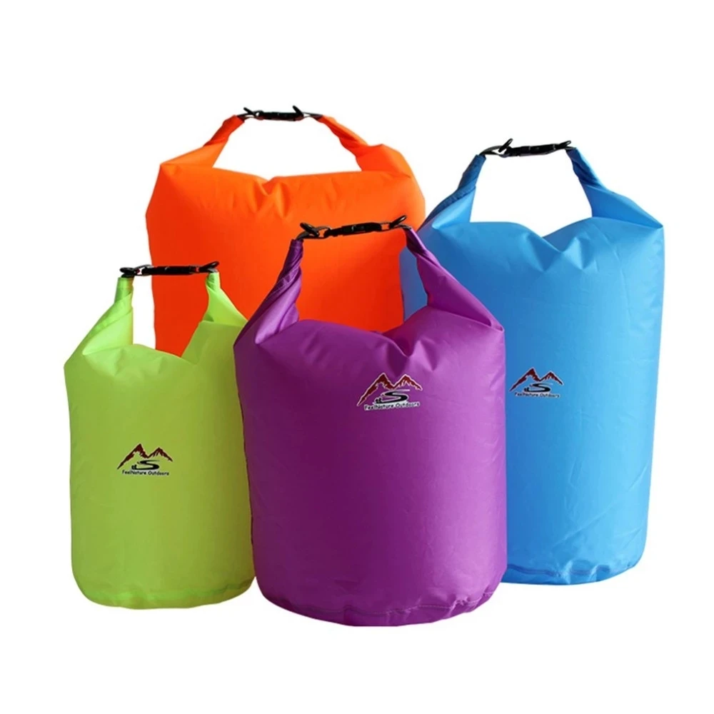 Outdoor Dry Waterproof Bag Dry Bag Sack Waterproof Floating Dry Gear Bags For Boating Fishing Rafting Swimming 5L/10L/20L/40L/70 waterproof backpack roll top dry bag front zippered pocket for kayaking canoeing rafting boating cycling river fishing sports