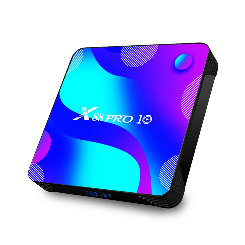 

ТВ-приставка X88PRO10 Rk3318 на Android 10, 2 + 16/4/32/64 ГБ, 4k