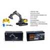 1:14 Huina Remote Control Truck 2.4g Scale Alloy Professional Long Arm Rc Excavator Caterpillar Truck Kid's Outdoor Toy Gift 6