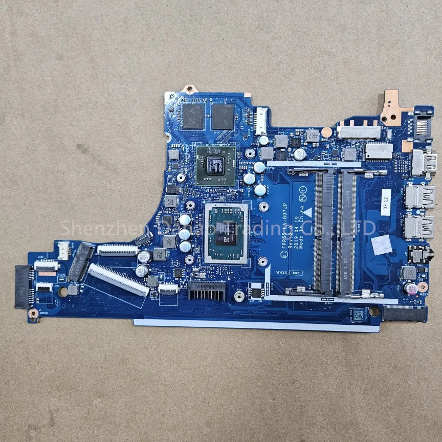 

FPP55 LA-G076P для HP Pavilion 15-DB 15-DX Материнская плата ноутбука с Ath300U R3 LA-G07JP R7-3700 CPU 530M 2GB GPU