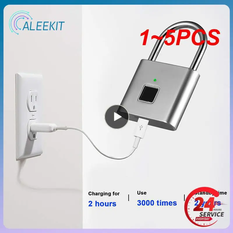

Дверной смарт-замок без ключа, USB, 1-5 шт.