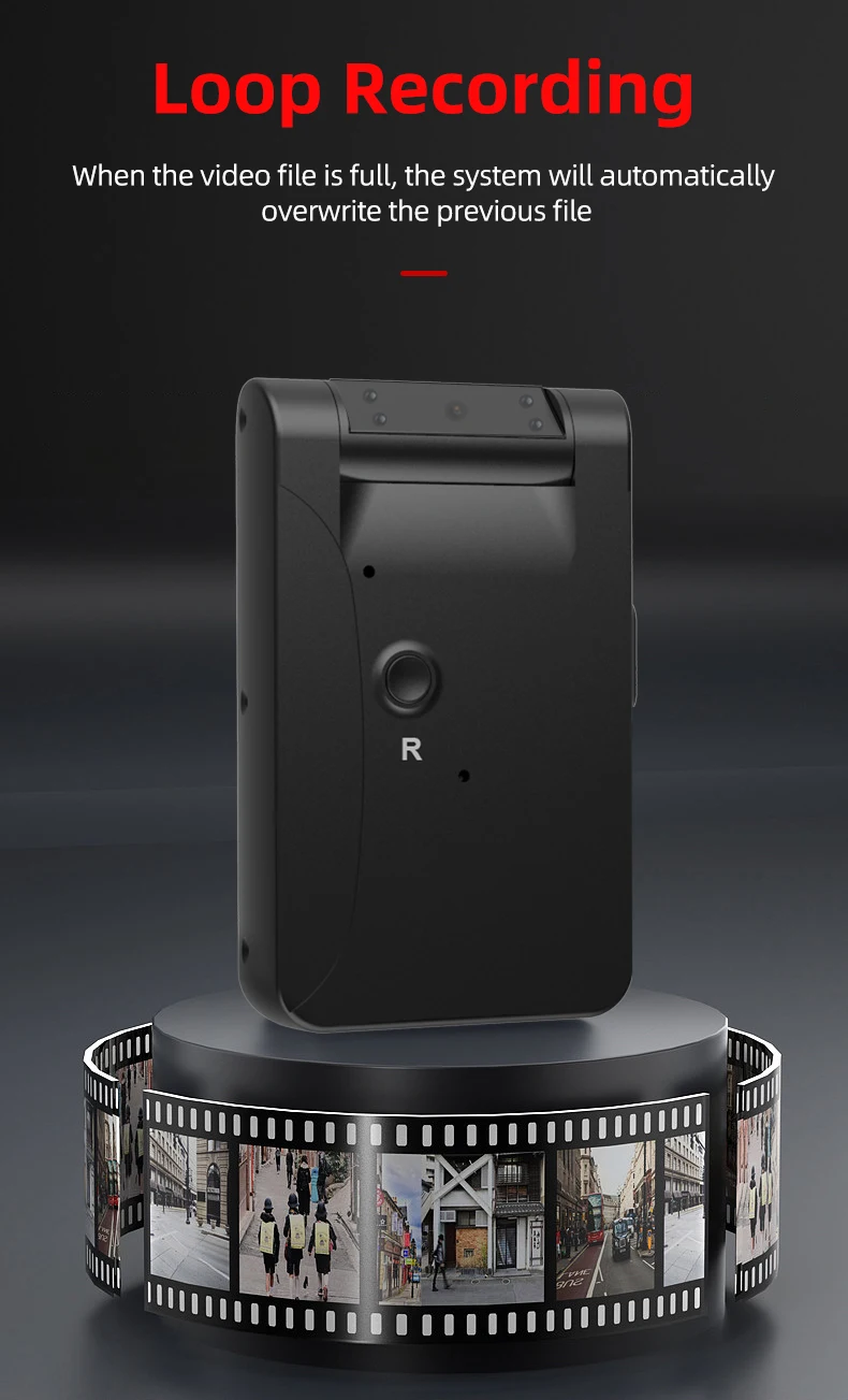 كاميرا WD7 الصغيرة مع كابل متصل