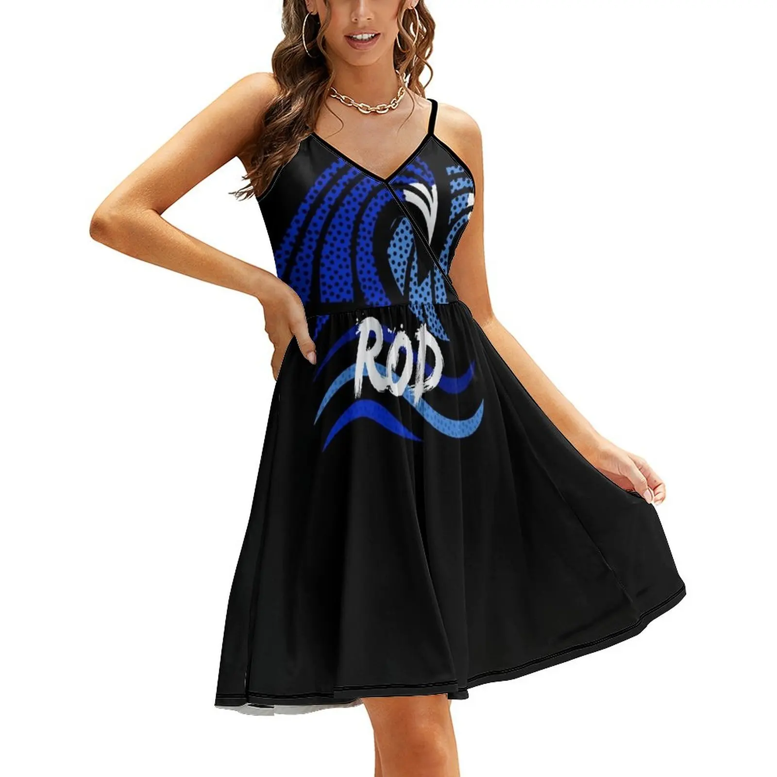 

Женское волнистое платье на бретельках, летние платья для женщин