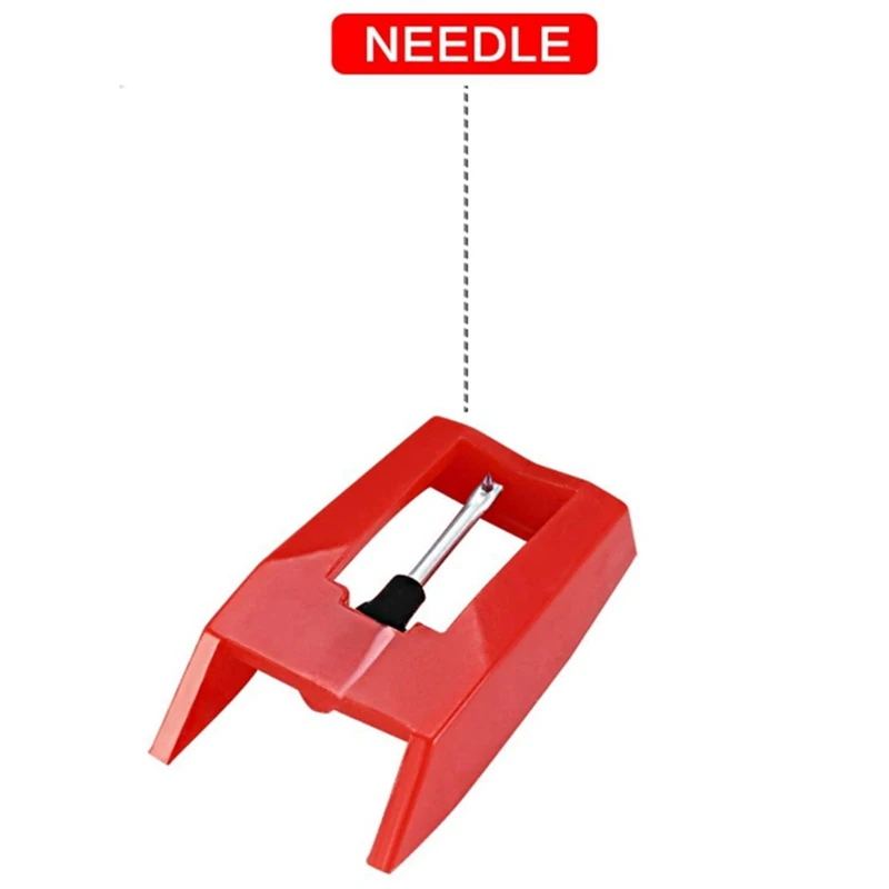 Vinil Record Player Agulha Substituição Stylus Rubi Agulha Turntable Stylus 40 Pcs - Image 6