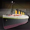 81CM Large Simulation RC Ship Toy 1:325 Sea Grand Cruise Ship Flash Led Lights Waterproof Boat Professional Ship Water Toy Gifts 4