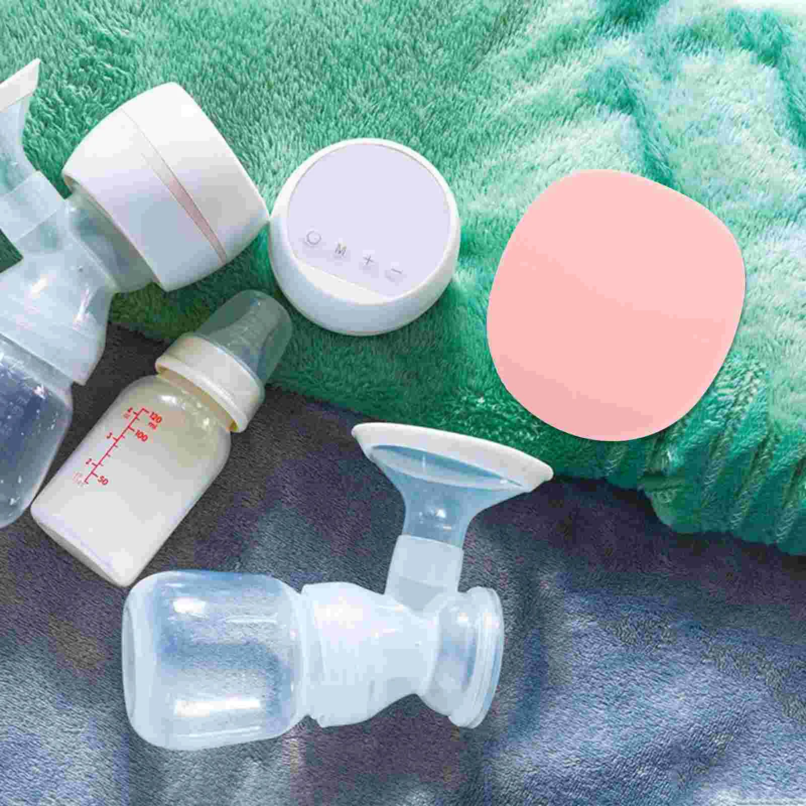 Portable Breastfeeding Pump Cap Dust Cover For Milk Collection Cups Part Replacement Lids Baby Food Storage Feeding Accessories