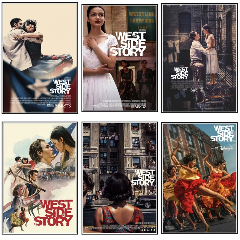 

West Side Story Movie Print Art Canvas Poster For Living Room Decoration Home Wall Picture