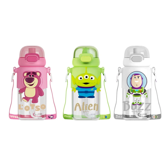 Disney Toy Story Anime Buzz Lightyear Water Cup Toy Story kid Plastic Water  Bottle Boys Girls