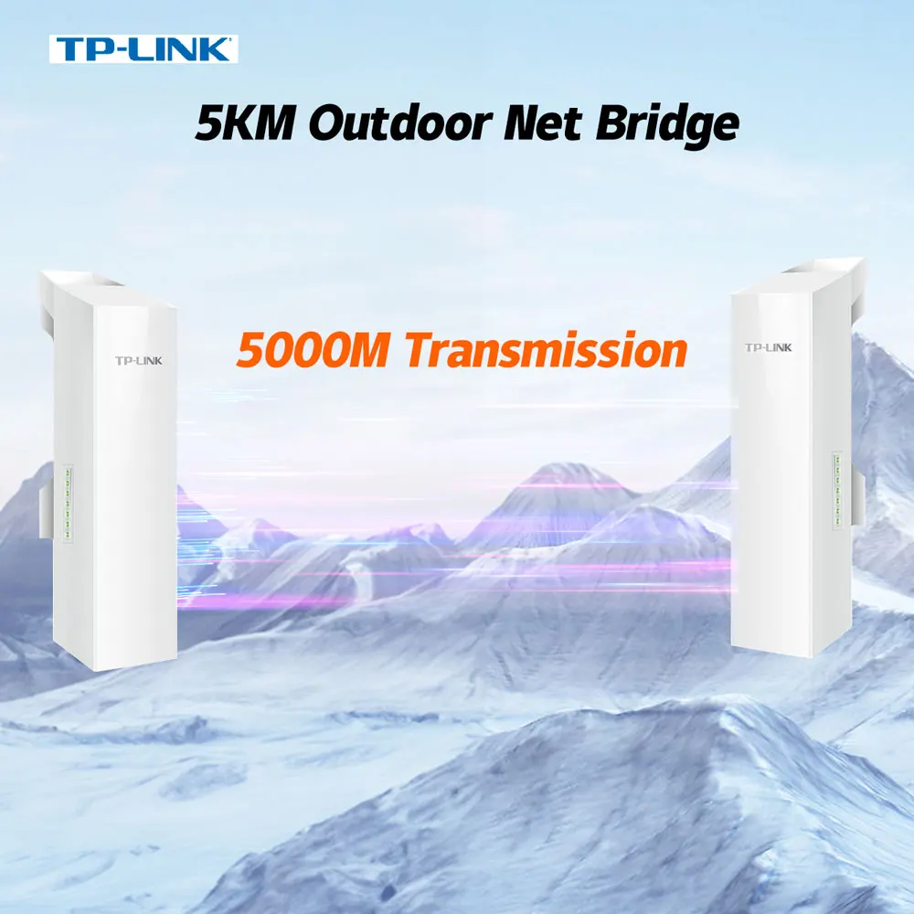

Tp-link Cpe Outdoor 5ghz 13dBi Antenna Wireless Bridge Access Point AC867 Wireless CPE Router TL-CPE500 Hotspot P To P 1pcs