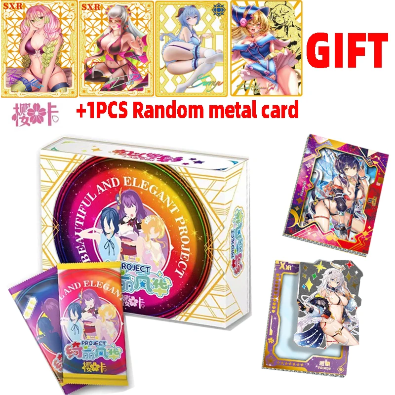 2023 New Goddess Story Project Maiden 2 Girl Party Cards Costume Da Bagno Bikini Feast Booster Box Doujin Toy Hobby Gift