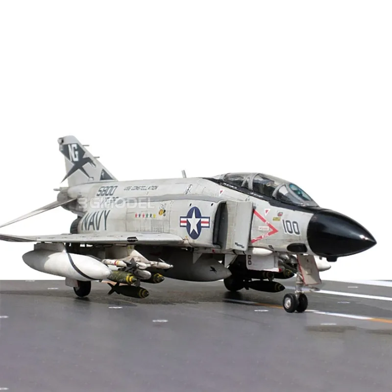 

ACADEMY 12515 F-4J Glue-free Colour-separation Assembled Model Carrier-based Fighter Aircraft Model MCP Phantom II Toy Gift